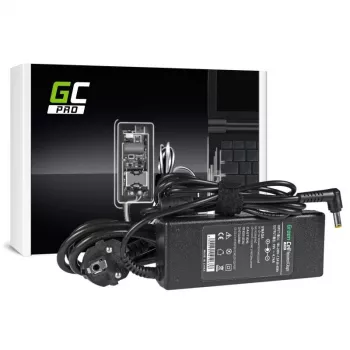Maitinimo adapteris nešiojamam kompiuteriui Green Cell AD02P 90W 19V 4,74A AC–DC vidinis juodas