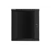 Lanberg sieninis montavimo stovo korpusas 19'' 15U 600x600mm juodas (stiklinės durys)
