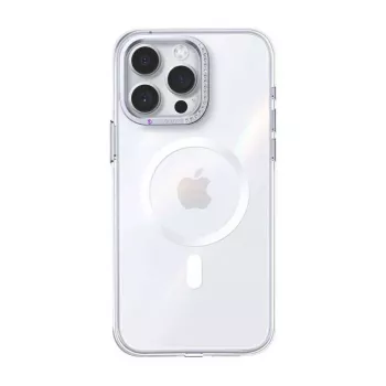 Joyroom PN-15B4 permatomas MagSafe dėklas iPhone 15 Pro Max, plonas skaidrus apvalkalas