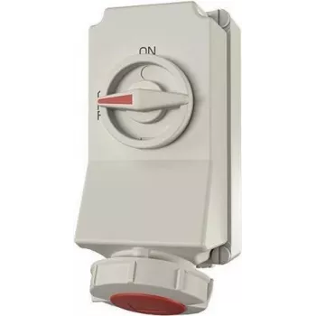 Mennekes CEE sieninė dėžutė 32A 5p. 6h 5608AC 400V DUO 1 (5608AC)