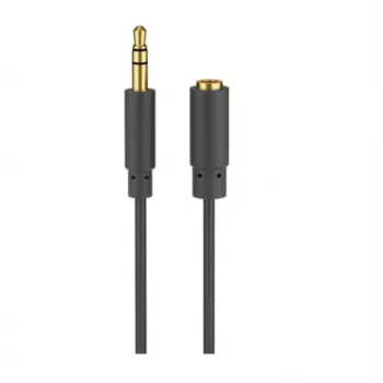 Wentronic Goobay 97122 Ilginamasis 3,5 mm garso laidas, juodas, 5 m