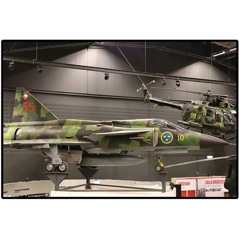 Konstruktorius Cobi Blocks Saab AJS 3 Viggen 911 dalių modelio rinkinys