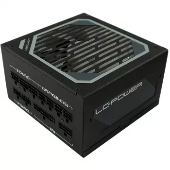 LC Power Super Silent Modular Series LC6550M V2,31 - Maitinimo blokas (vidinis) - ATX12V 2,3 - EPS12V - 80 PLUS Gold - AC 110-240 V - 550 W - aktyvus PFC - Hammered Black