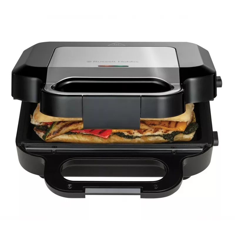 Russell Hobbs 26810-56 sumuštinių keptuvė 750 W Juoda, Nerūdijantis plienas