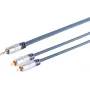 Garso laidas ShiverPeaks 30832-MHQ — 2x RCA (stereo) į 3,5 mm lizdą, 1,5 m