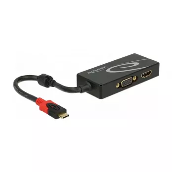 USB grafikos adapteris DeLOCK 87730 3840 x 2160 pikseliai Juoda