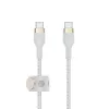 USB C laidas Belkin BOOST↑CHARGE PRO Flex 2m USB C baltas