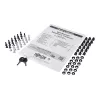 Eaton Tripp Lite Series 9U sieninis serverių stovas su akriliniu stiklu priekyje - 19 inch 9U juodas