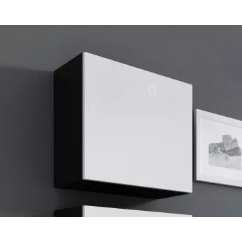 Cama Square Spintelė VIGO 50/50/30 juodas/baltas blizgus