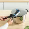 Slėginė viryklė Tefal SECURE TRENDY 6L su nerūdijančio plieno garinimo krepšeliu, tinka indukcinėms kaitlentėms
