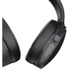 Ausinės ant galvos Skullcandy Hesh Evo – laidinės ir Bluetooth 5.0, 36 h baterija, USB-C, 3,5 mm, sulankstomos, triukšmo slopinimas, juodos
