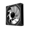 Gamemax FN12A-S8I 120 mm korpuso ventiliatorius, juodas