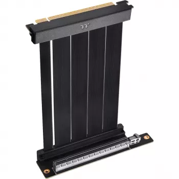 Thermaltake PCI-E 4.0 130mm Dvigubas 90 laipsnių kabelis
