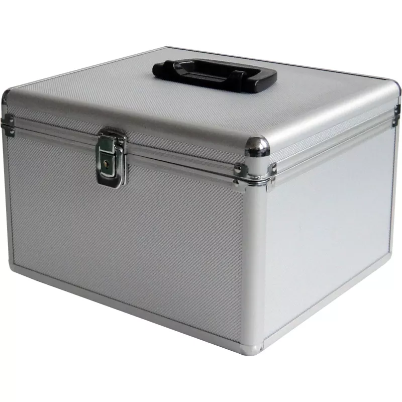 MEDIARANGE BOX76 dėžutė diskams – talpina 300 diskų, sidabrinė, 120 mm, aliuminis