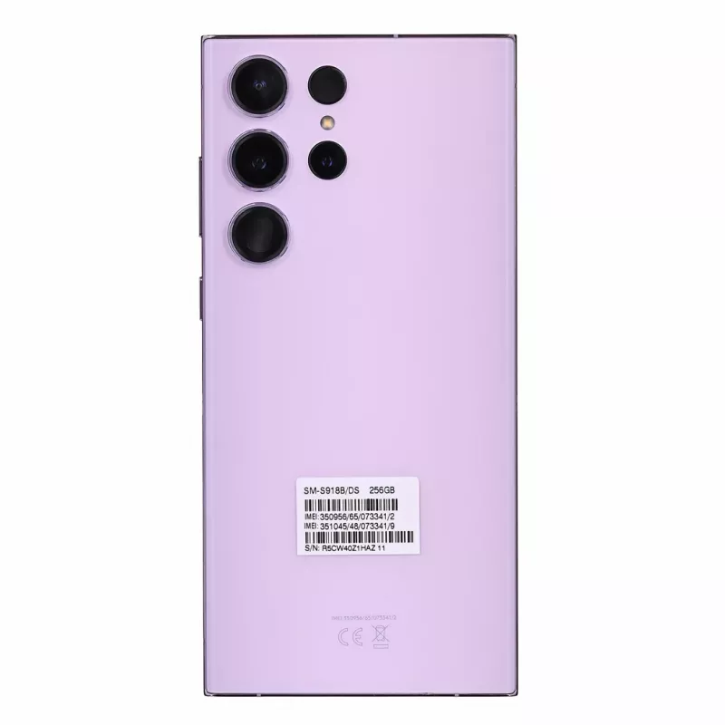 Samsung Galaxy S23 Ultra S918B DS 8/256GB Violetinė (REMADE) 2Y