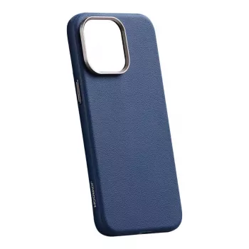 Apsauginis magnetinis dėklas Joyroom JR-BP007, skirtas iPhone 15 Pro Max, mėlynas, suderinamas su MagSafe