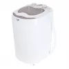 Viršutinio pakrovimo skalbimo mašina Adler AD 8055, nešiojama, 3 kg talpa, kreminė, sukamasis valdymas, 150 W