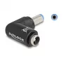 DeLOCK 80779 laido jungtis DC 5,5 x 2,1 mm Juoda Vyriška/Moteriška