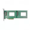 DeLOCK 90151 Vidinė U.2 adapterio PCIe kortelė su LED indikatoriais