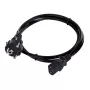 Savio CL-138 maitinimo laidas juodas 1,2 m