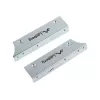 Lanberg IF-35-25 – universalus laikiklis 2,5 colio kietajam diskui arba SSD, metalinis, sidabrinis, 16 mm