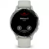 Garmin Venu 3S 3,05 cm (1,2 colio) AMOLED 41 mm skaitmeninis 390 x 390 pikselių liečiamas ekranas Pilka, Sidabrinė Wi-Fi GPS (palydovas)