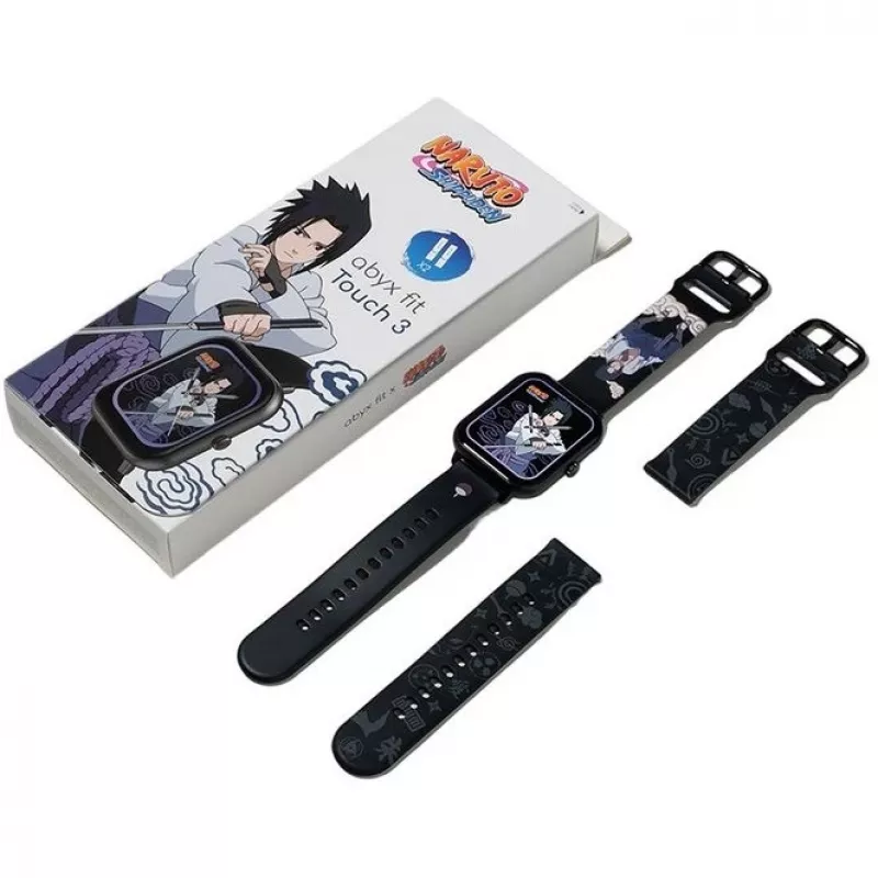 abyx Smartwatch Fit Touch 3 Sasuke Uchiwa pilka erdvė