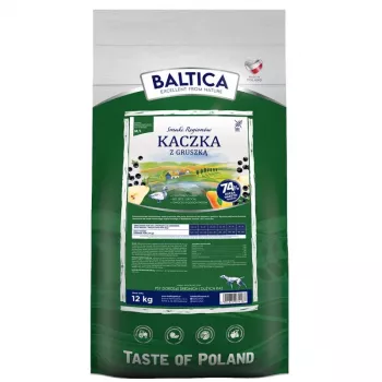 BALTICA regional flavours Vidutinėms ir didelėms veislėms Antis su kriauše – sausas šunų ėdalas – 12kg