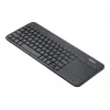 Logitech Wireless Touch Keyboard K400 Plus – belaidė klaviatūra su jutikliniu kilimėliu – 2,4 GHz – juoda