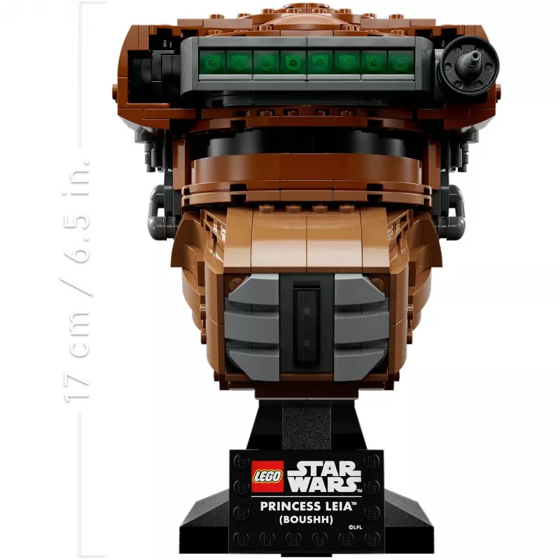 LEGO Star Wars Princesė Lėja (Boushh) Šalmas suaugusiems 75351 (670 dalių)