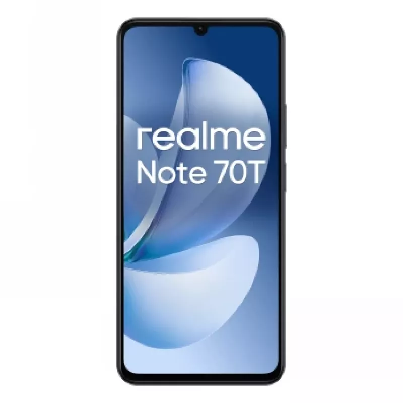 Išmanusis telefonas realme Note 70T 6,74 colio 128 GB juodas