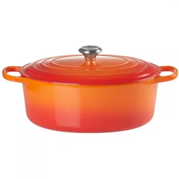 Le Creuset Signature ovalus kepimo indas 31 cm oranžinė (21178310902430)