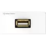 Kindermann Design Click USB 1 modulis sieninis baltas RAL 9010