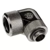 Adapteris 90° BitsPower Advanced Multi-Link G1/4 colio AG prie 16 mm OD kieto vamzdelio, sukamas