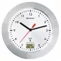 Bresser Optics MYTIME BATH RC laikrodis apvalus sidabrinis baltas