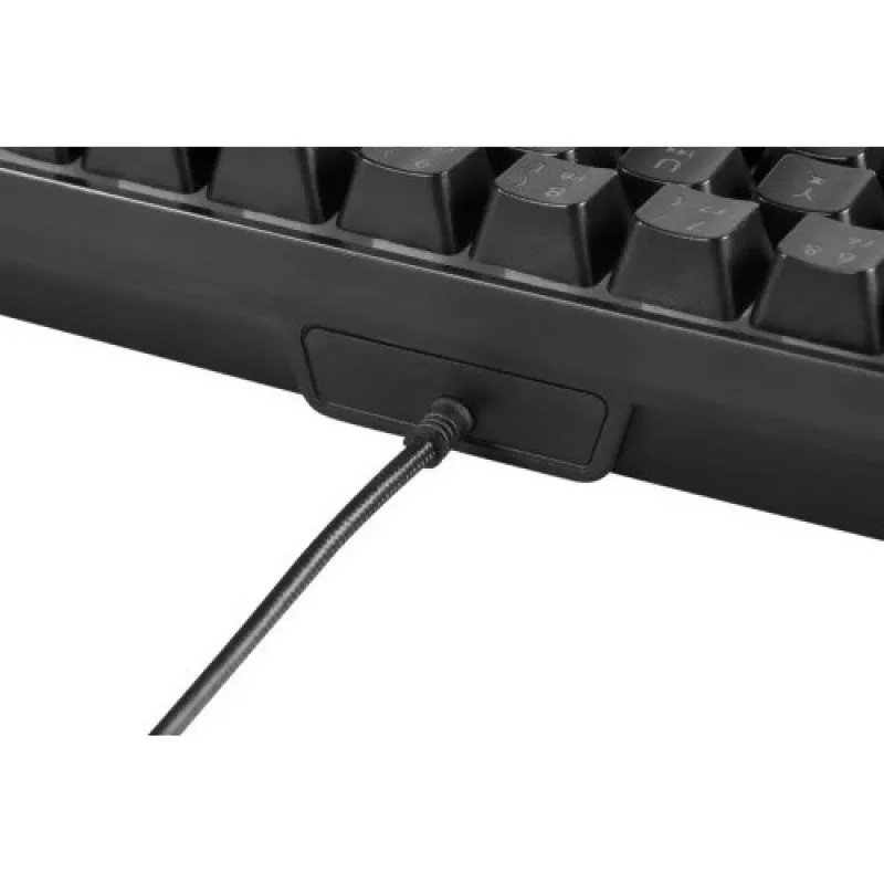 Deltaco Gaming klaviatūra DK240 mini 60% USB, RGB juoda
