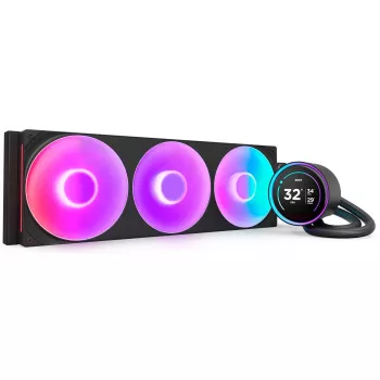 NZXT Kraken Elite 420 RGB 420 mm skysčio aušinimo sistema juoda