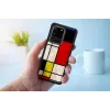 Apsauginis dėklas iKins Samsung Galaxy S20 Ultra — Mondrian Black