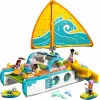 LEGO Friends kelionių laivo nuotykių rinkinys 42664 – 685 detalės, 4 mini lėlytės, nuo 8 metų, 260×190×320 mm