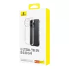 Dėklas Baseus OS-Lucent Series iPhone 15 Plus, skaidrus, plonas apsauginis