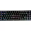 Deltaco GAM-100-DE - 65% - USB + Bluetooth - mechaniniai jungikliai - QWERTZ - RGB LED - juoda