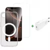 Pradinis rinkinys iPhone SE (4-osios kartos) 4smarts 541359 Skaidrus Baltas 9H Stiklas