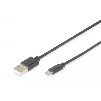 USB kabelis Digitus USB 2.0 A–Micro B 1 m