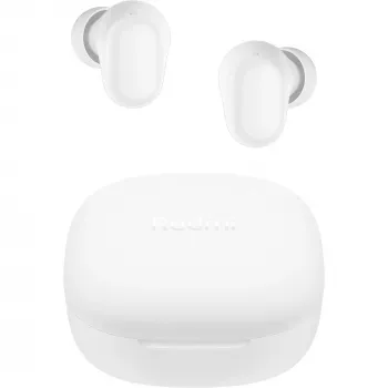 Belaidės ausinės Xiaomi Buds 6 Play su Bluetooth, USB Type-C įkrovimu, baltos