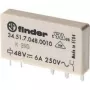 Finder PCB galios relė 24 VDC 170 mW (34.51.7.024.4010)