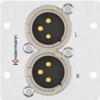 Kištukinis lizdas XLR Kindermann 7444000578