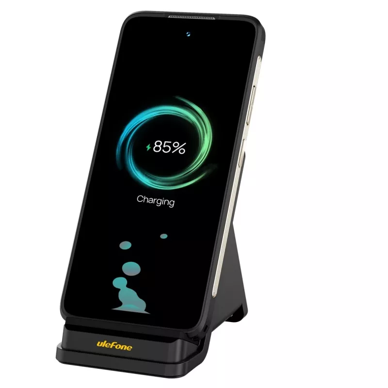UleFone WCS01 belaidis greitasis kroviklis stovas 50W USB Type-C, juodas