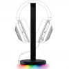 Razer Base Station V2 Chroma stovas ausinėms, juodas, 2x USB 3.1, 3.5 mm su DAC, 7.1 garsas, RGB