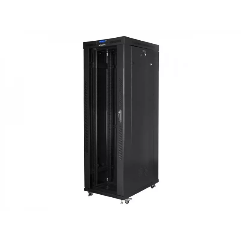 Stovas serveriui LANBERG FF01-8042-12BL 42U 19 colių 800×1000×2127,5 mm Juodas IP20 1200 kg