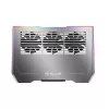 Aušintuvas nešiojamam kompiuteriui Tellur TLL491321, 17,3 colių, 3 ventiliatoriai, RGB LED apšvietimas